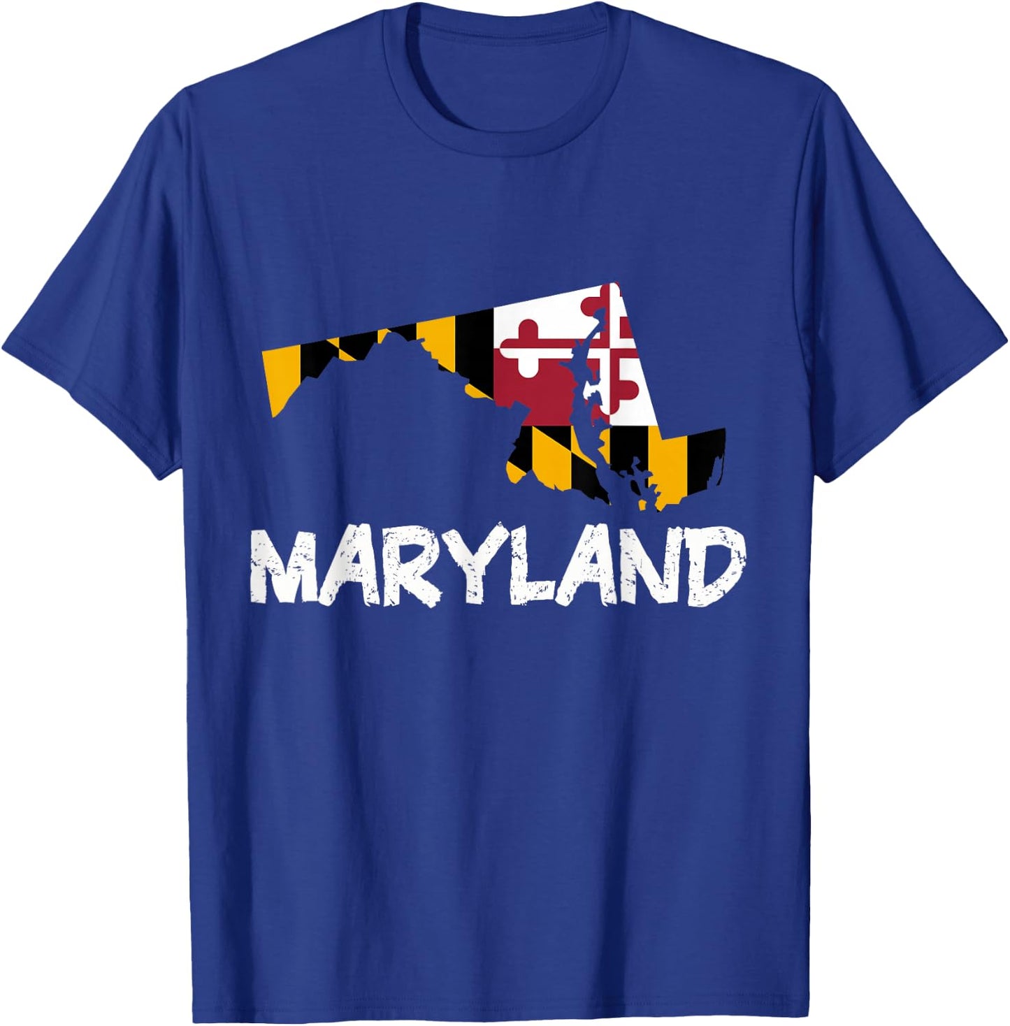 Cool Maryland State T-Shirt - T-Shirt | Royal