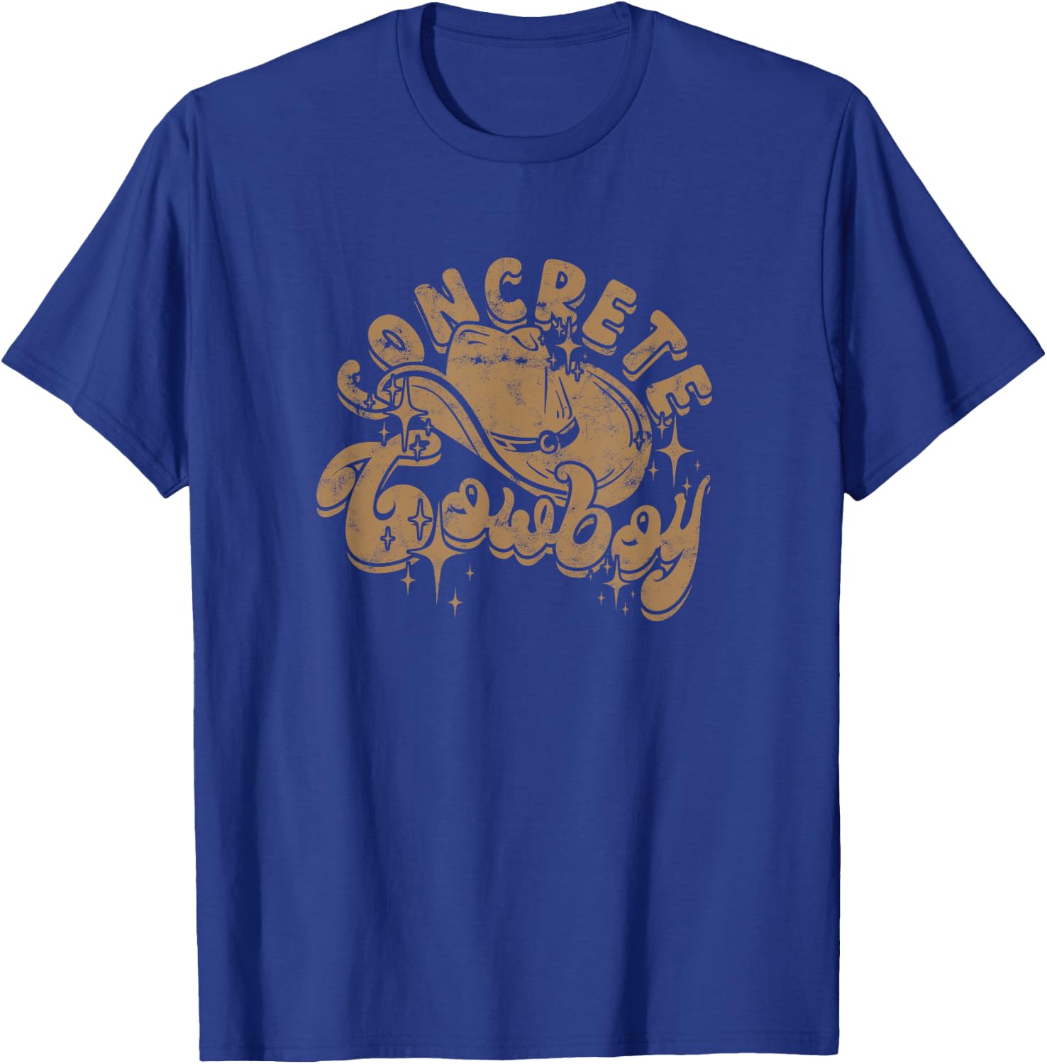 Concrete Cowboy - Western T-Shirt - T-Shirt | Royal