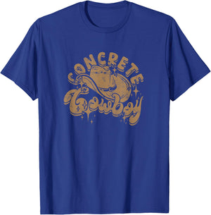 Concrete Cowboy - Western T-Shirt - T-Shirt | Royal