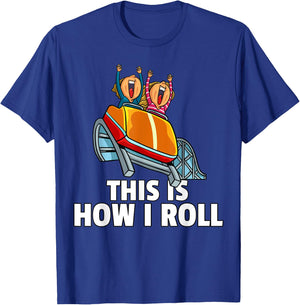Roller Coaster Gift Amusement Theme Park T-Shirt - T-Shirt | Royal