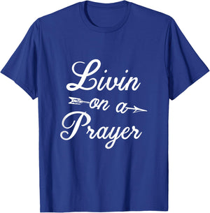 Official Livin On A Prayer T Shirt Women T-Shirt - T-Shirt | Royal