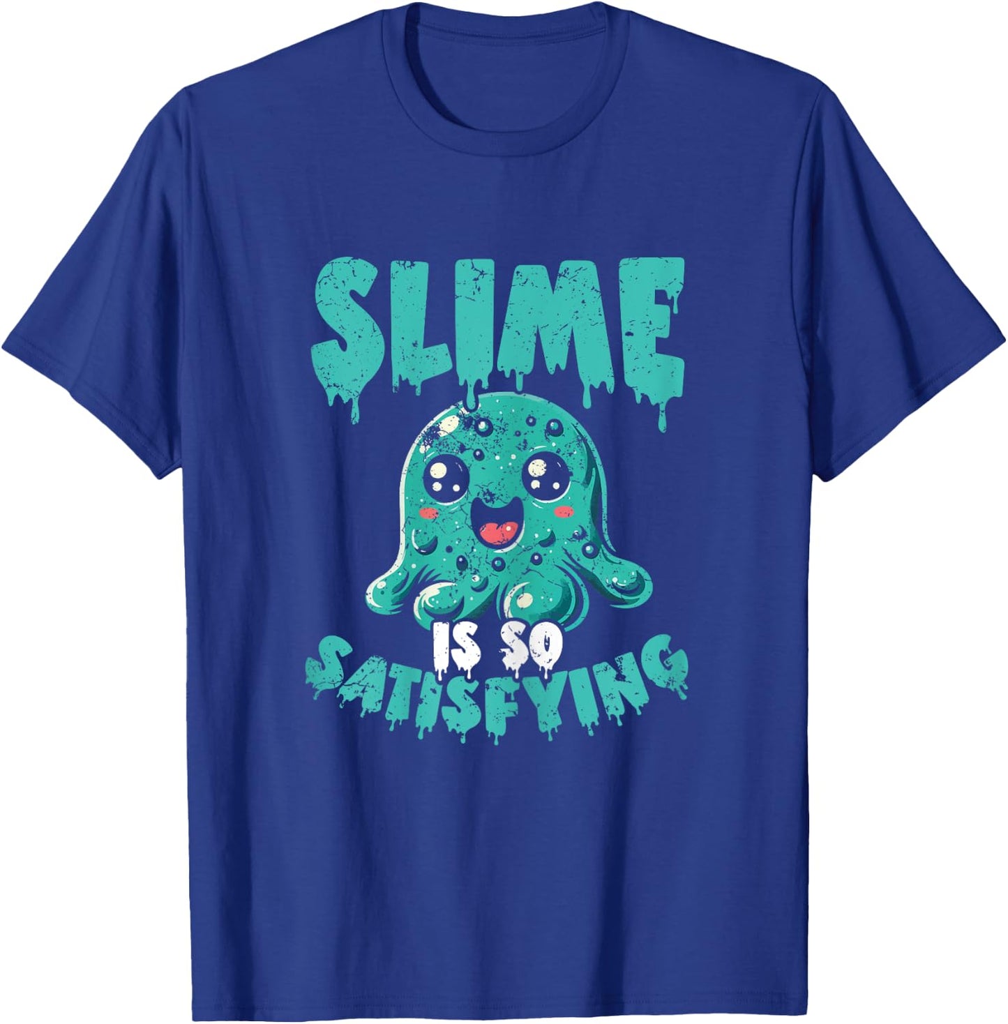 Funny Slime Gift Girls - Trendy DIY Kids Tweens Toddler T-Shirt - T-Shirt | Royal