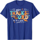 Give Thanks The Lord Jesus Christian Thanksgiving Autumn T-Shirt - T-Shirt | Royal