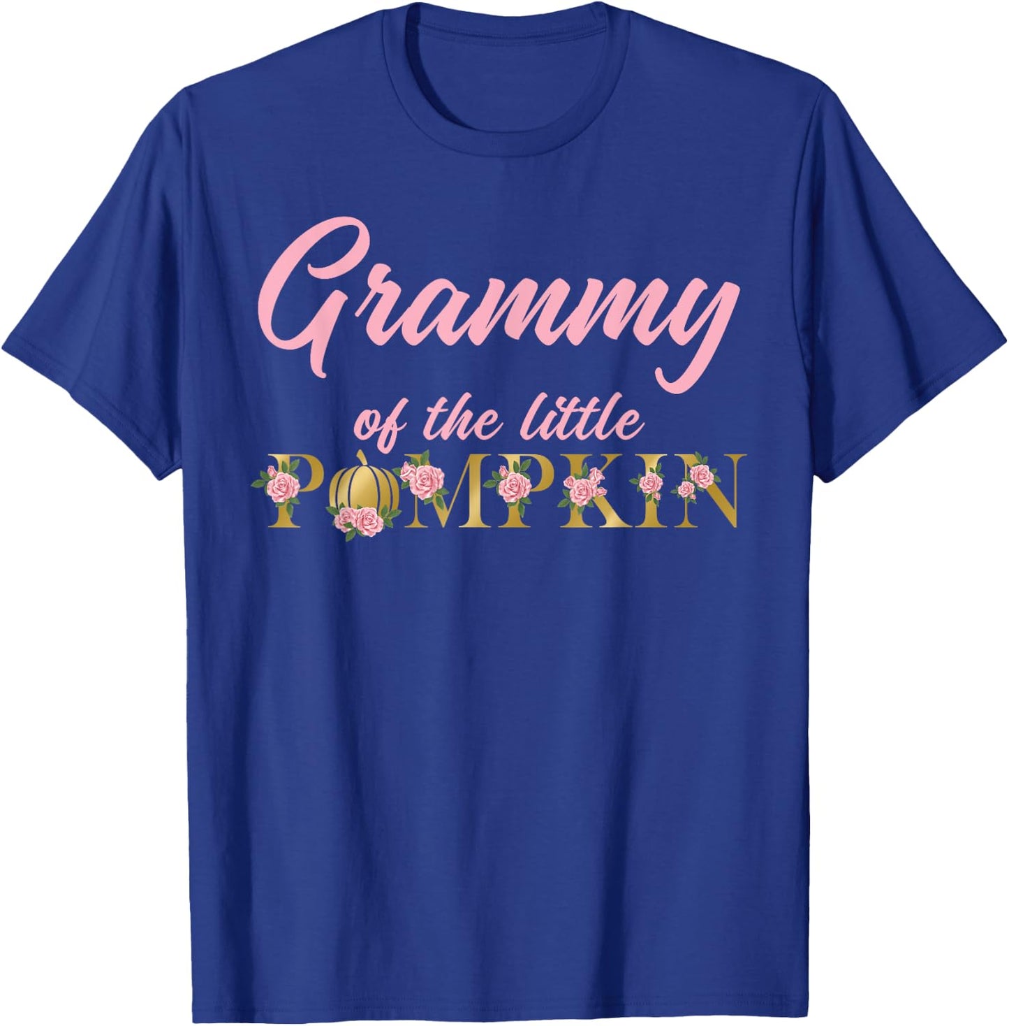 Grammy of Little Pumpkin First Birthday Autumn Pumpkin T-Shirt - T-Shirt | Royal