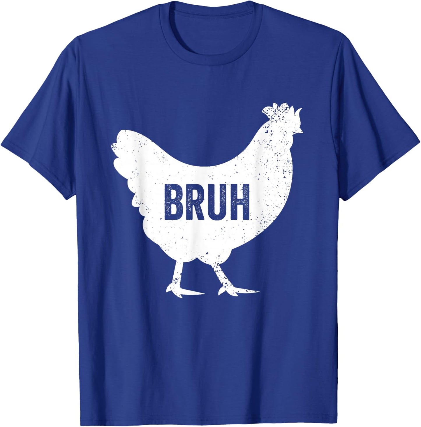 Bruh Chicken Lover Bruh Meme Funny Teens Boys Farming T-Shirt - T-Shirt | Royal
