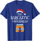 Sarcastic Gingerbread Family Matching Group Christmas Gift T-Shirt - T-Shirt | Royal