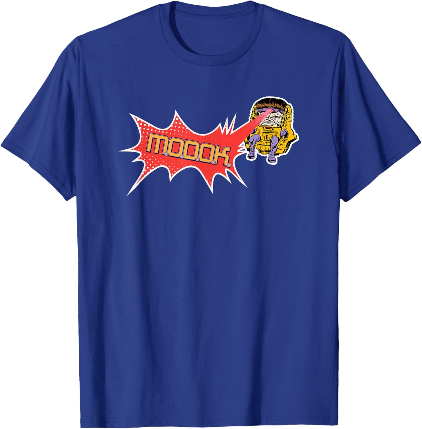 Marvel M.O.D.O.K. Halftone Comic T-Shirt - T-Shirt | Royal