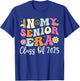 In My Senior 2025 Era Shirt, Groovy Class Of 2025 T-Shirt - T-Shirt | Royal