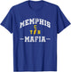 Memphis Mafia Tennessee USA TN State Pride Distressed T-Shirt - T-Shirt | Royal