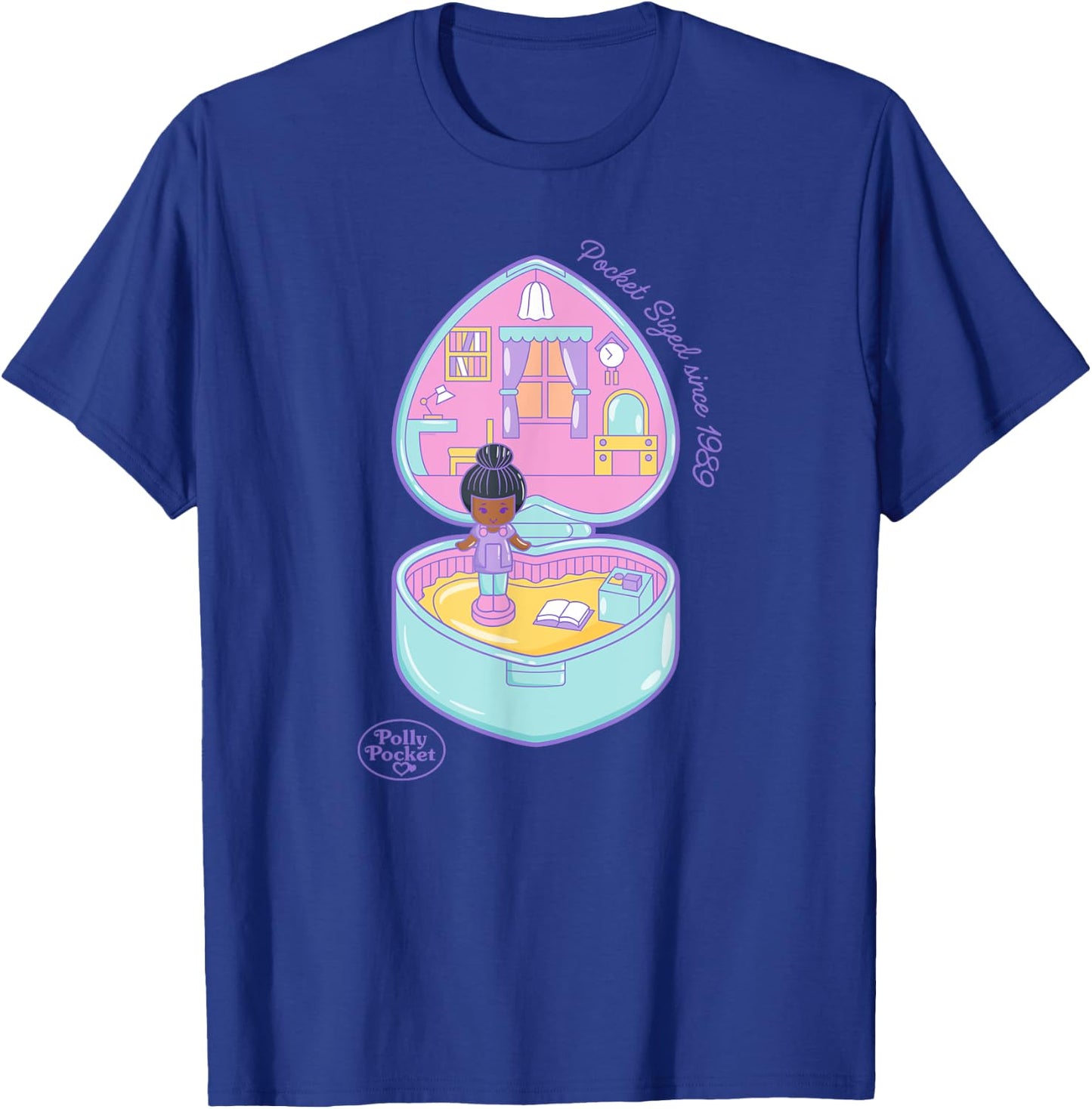Polly Pocket - Pocket-Sized Since 1989 T-Shirt - T-Shirt | Royal