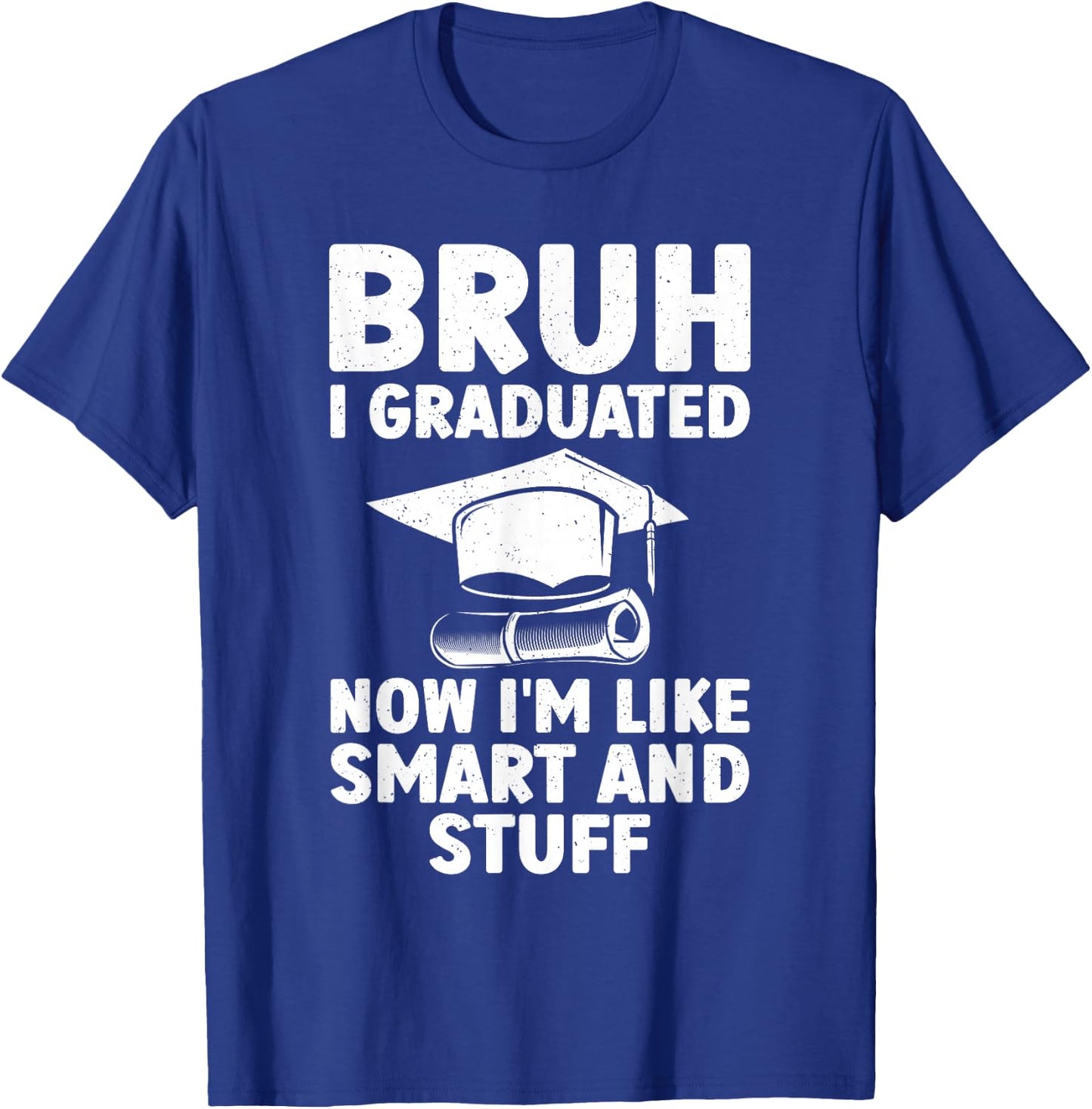 Funny Graduation Design Boys Graduate Graduation T-Shirt - T-Shirt | Royal