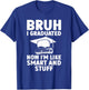 Funny Graduation Design Boys Graduate Graduation T-Shirt - T-Shirt | Royal