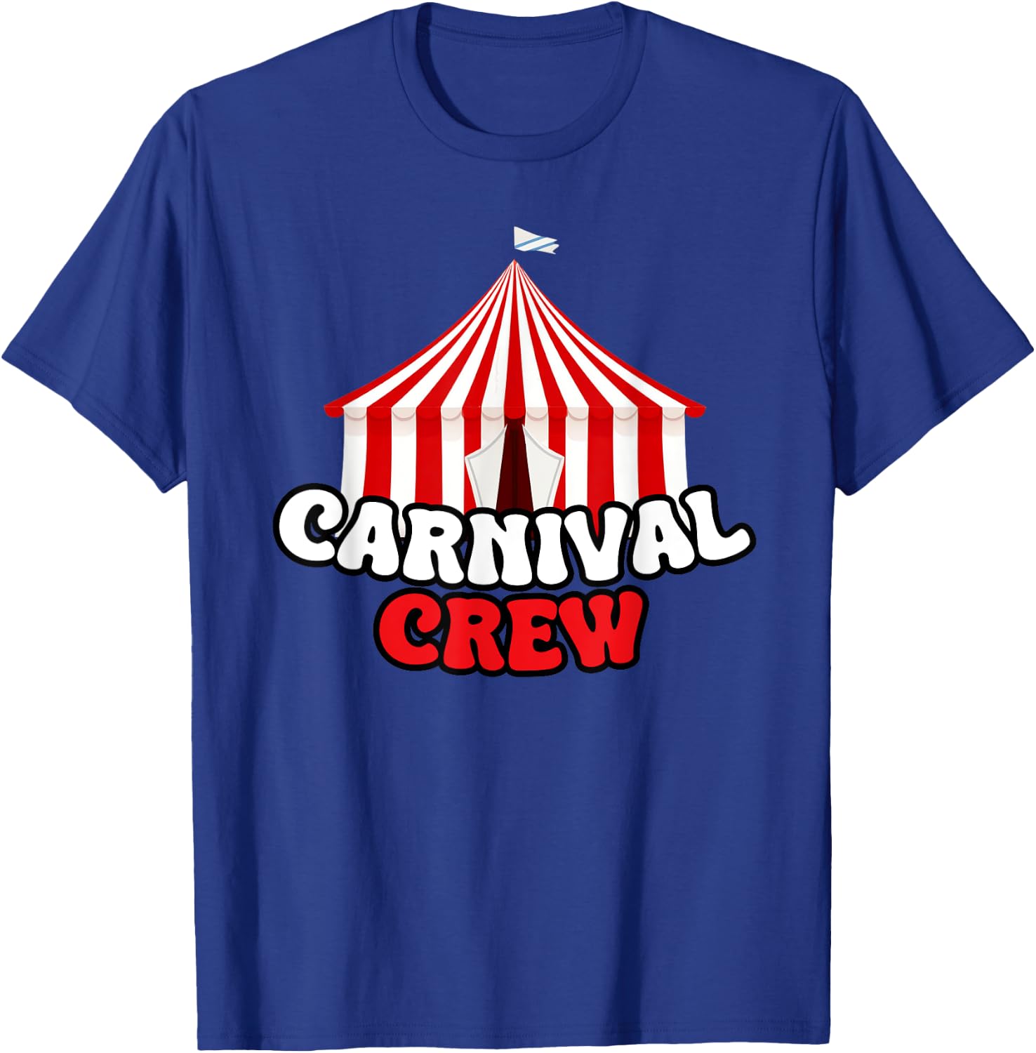 Carnival Crew Circus Staff Festival Theme Birthday Party T-Shirt - T-Shirt | Royal
