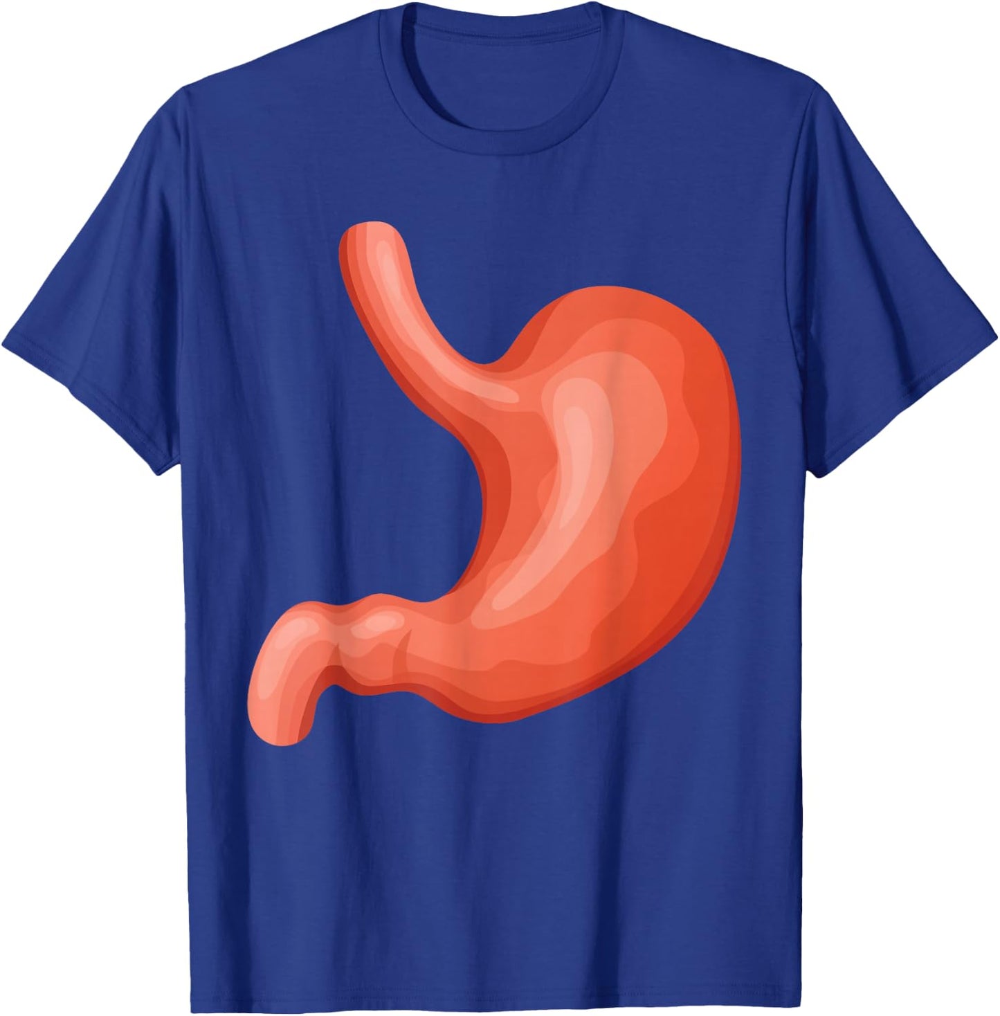 Human Body Organs Anatomy Group Costumes - Stomach Costume T-Shirt - T-Shirt | Royal