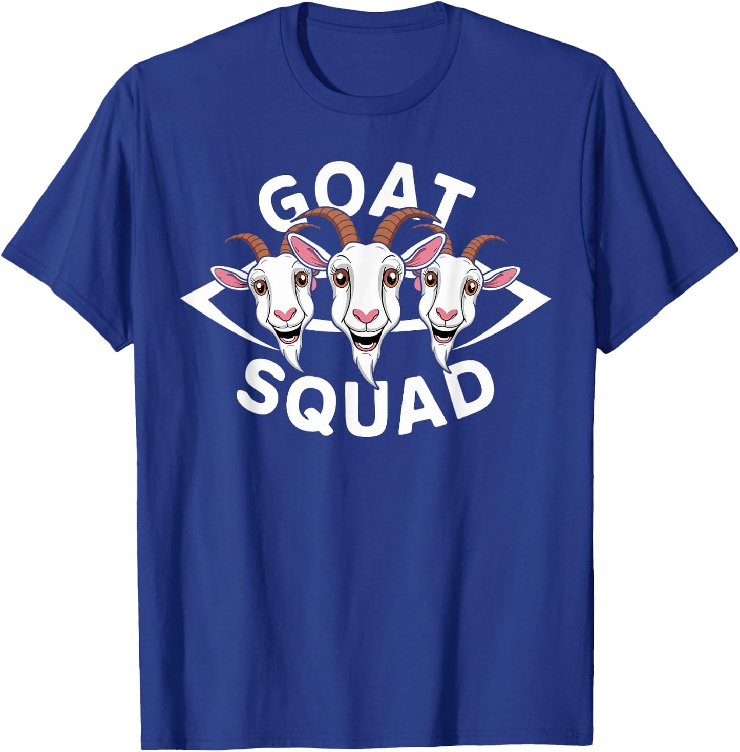 Goat Squad for Goat Lover Shirt | Cool Goat T-Shirt - T-Shirt | Royal