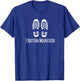 Stratton Mountain Vermont Hiking Hike Rustic Hiker Boots T-Shirt - T-Shirt | Royal
