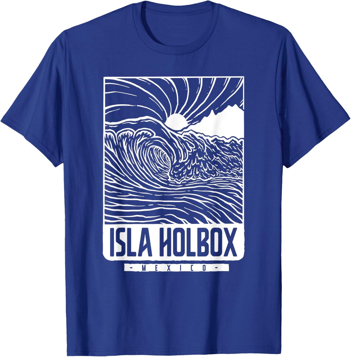 Isla Holbox Mexico T-Shirt - T-Shirt | Royal