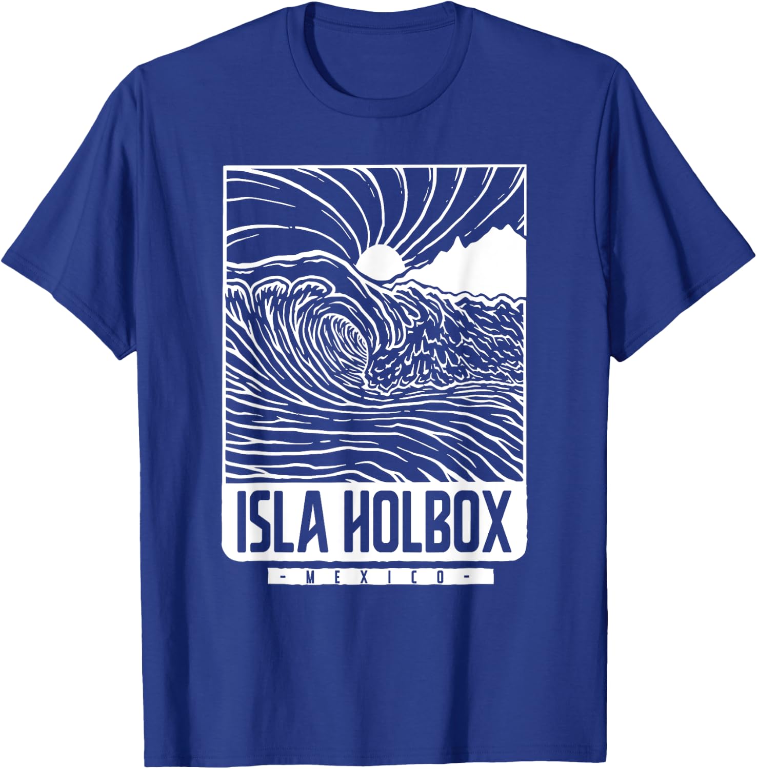 Isla Holbox Mexico T-Shirt - T-Shirt | Royal