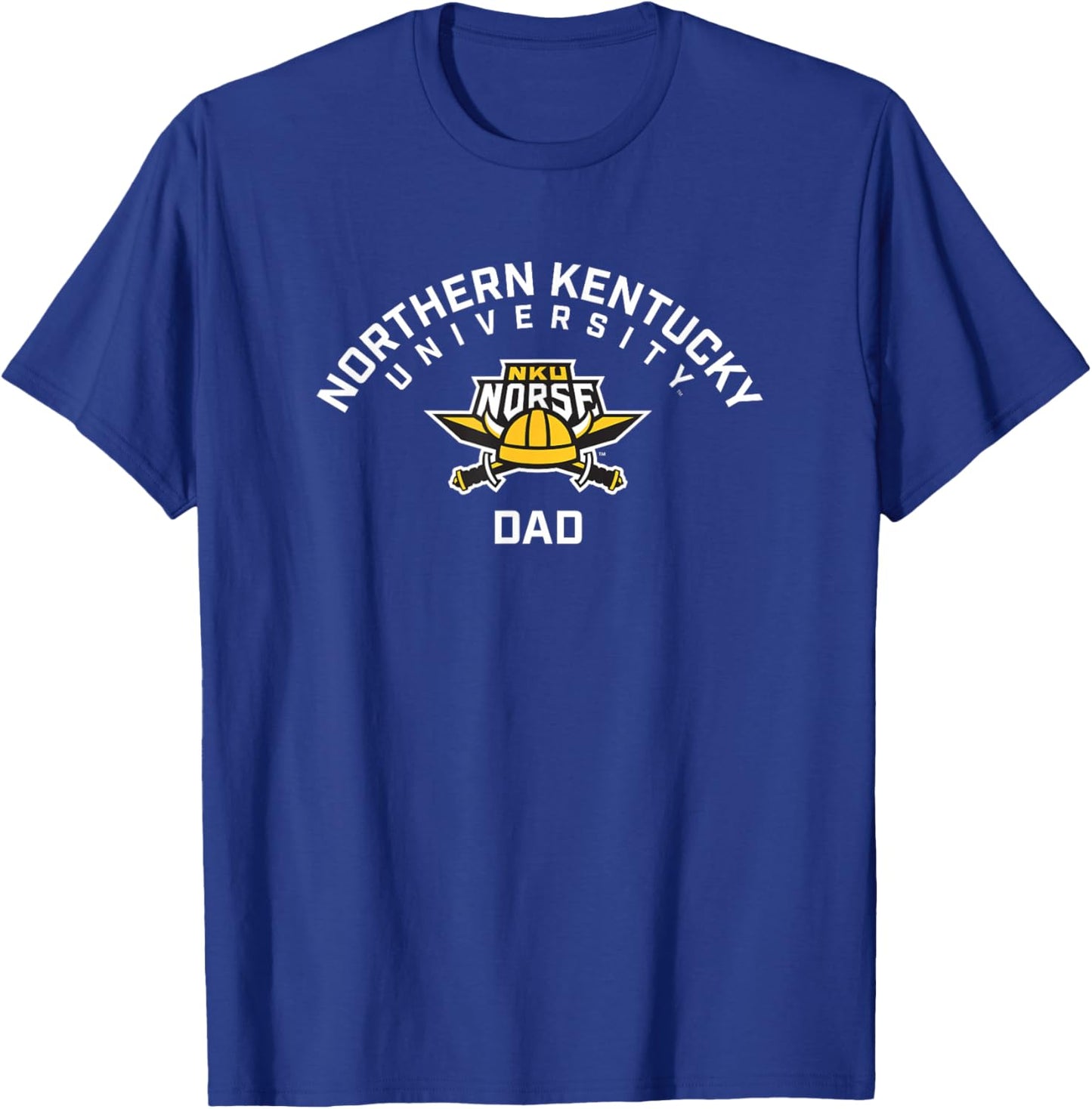 Northern Kentucky University NKU Norse Arched Dad T-Shirt - T-Shirt | Royal
