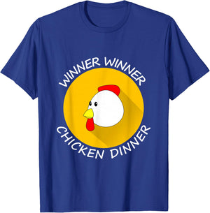 Winner winner chicken dinner T-Shirt - T-Shirt | Royal