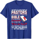I Belong To A Rare Breed Of Pastors Who Still Preach Bible T-Shirt - T-Shirt | Royal