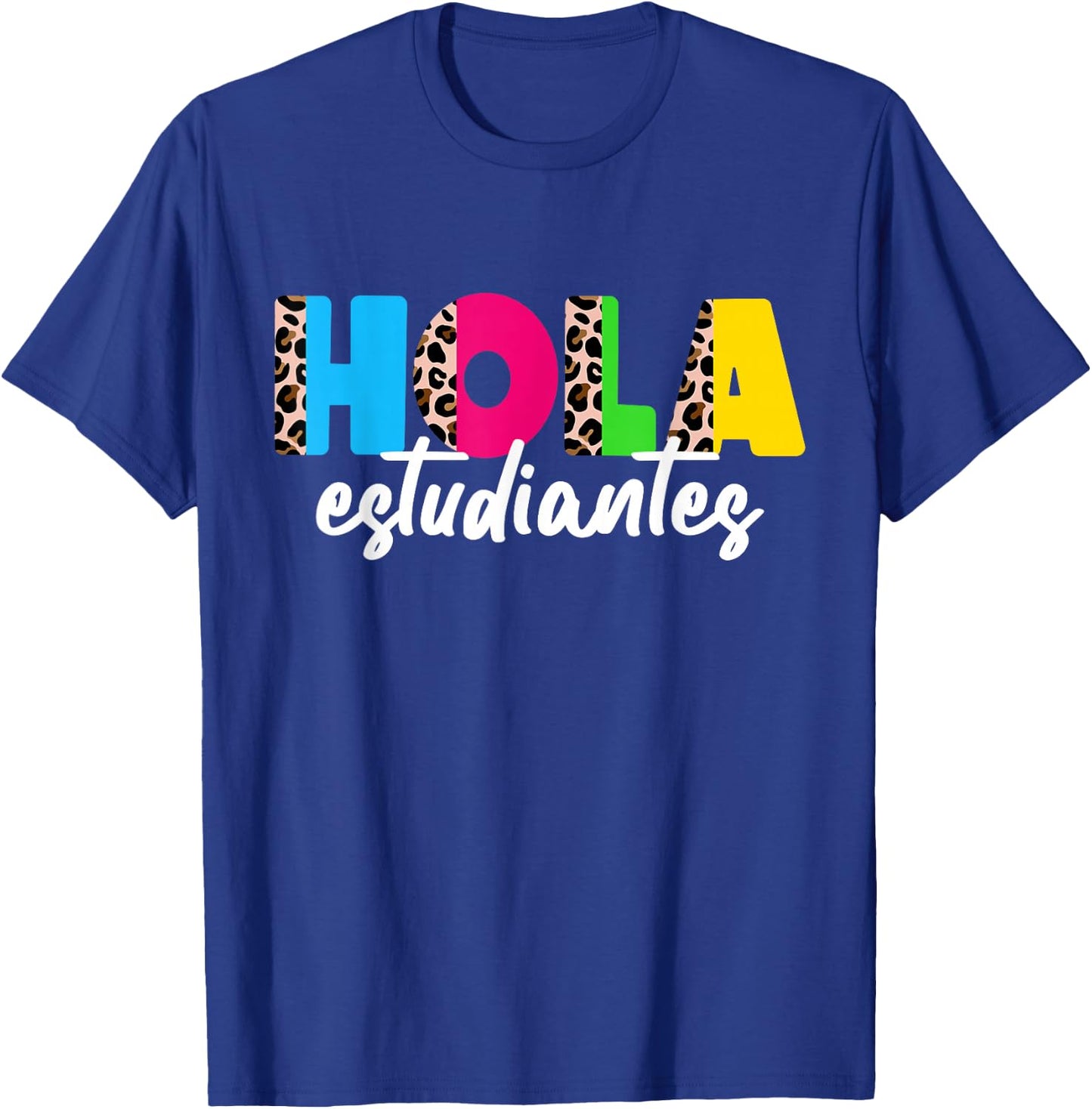 Spanish Teacher Shirt Men Maestra Back to School T-Shirt - T-Shirt | Royal