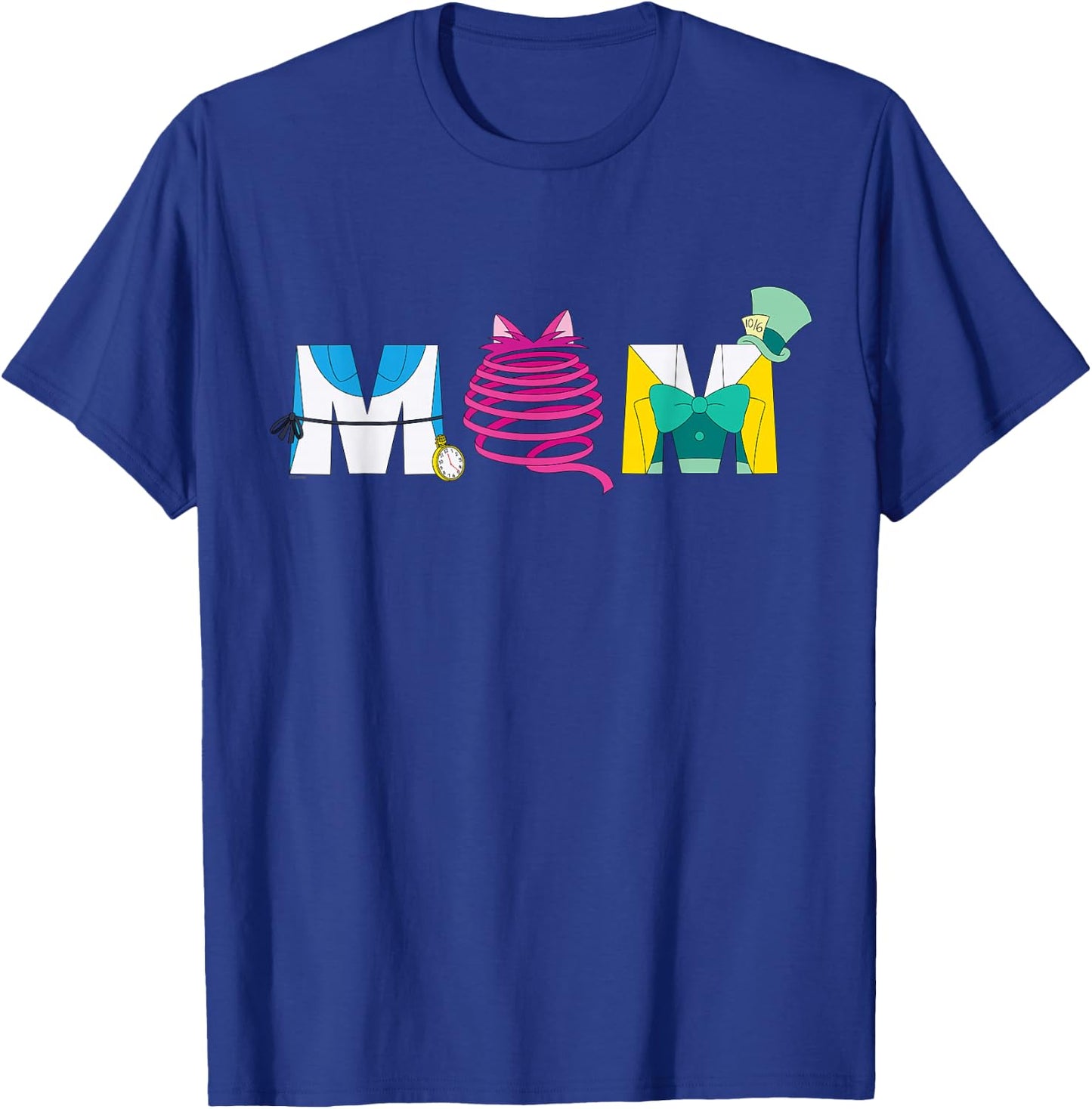 Disney Alice in Wonderland Mother’s Day Birthday Best Mom T-Shirt - T-Shirt | Royal