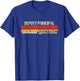 Vintage Deputy Principal Limited Edition T-Shirt - T-Shirt | Royal