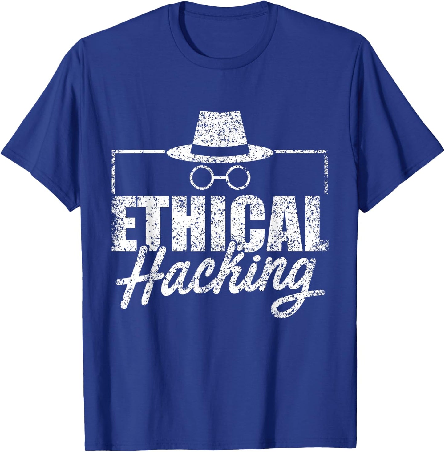 Ethical Hacking Hack Computer It Hacker T-Shirt - T-Shirt | Royal