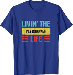 Pet Groomer T-Shirt - T-Shirt | Royal