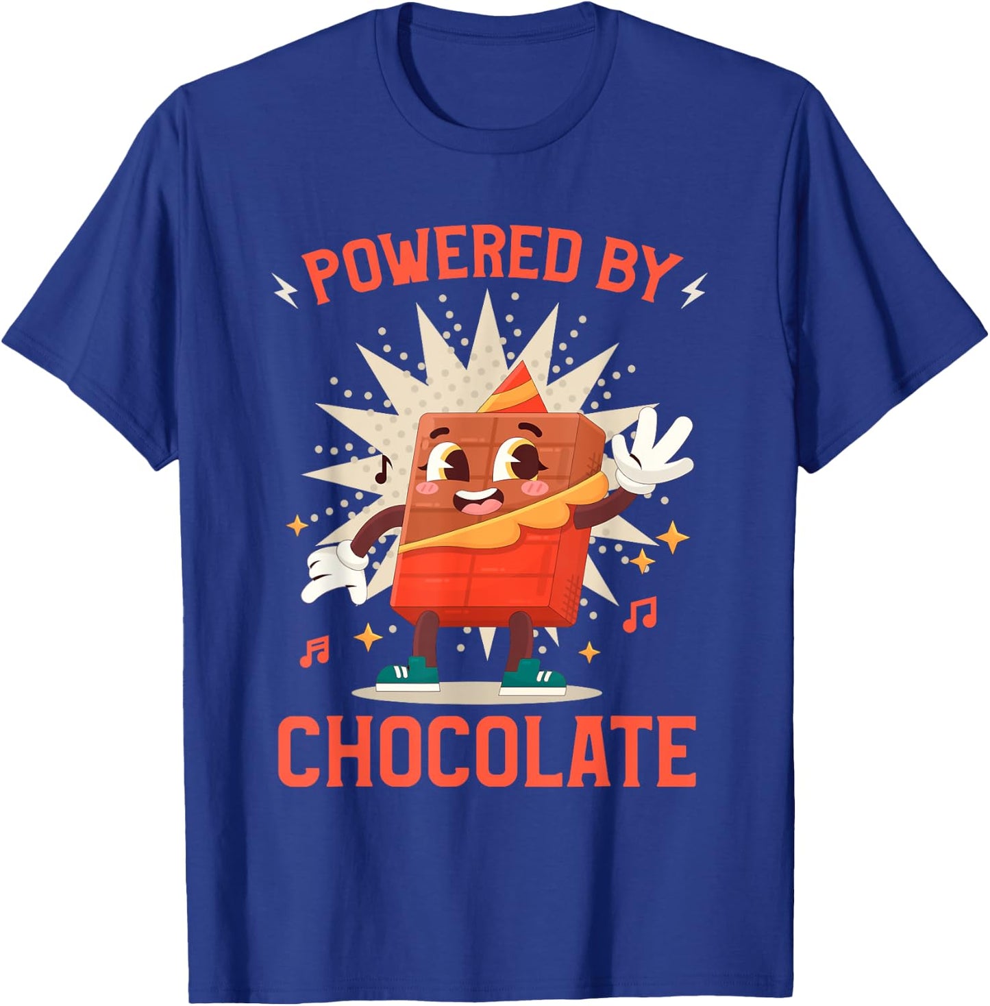 Quote Funny Chocolate Lover Chocolate Bars T-Shirt - T-Shirt | Royal
