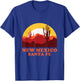 Vintage New Mexico Desert Santa Fe Sunset Travel Souvenir T-Shirt - T-Shirt | Royal