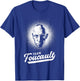 Team Foucault - Philosophy Retro Portrait T-Shirt - T-Shirt | Royal