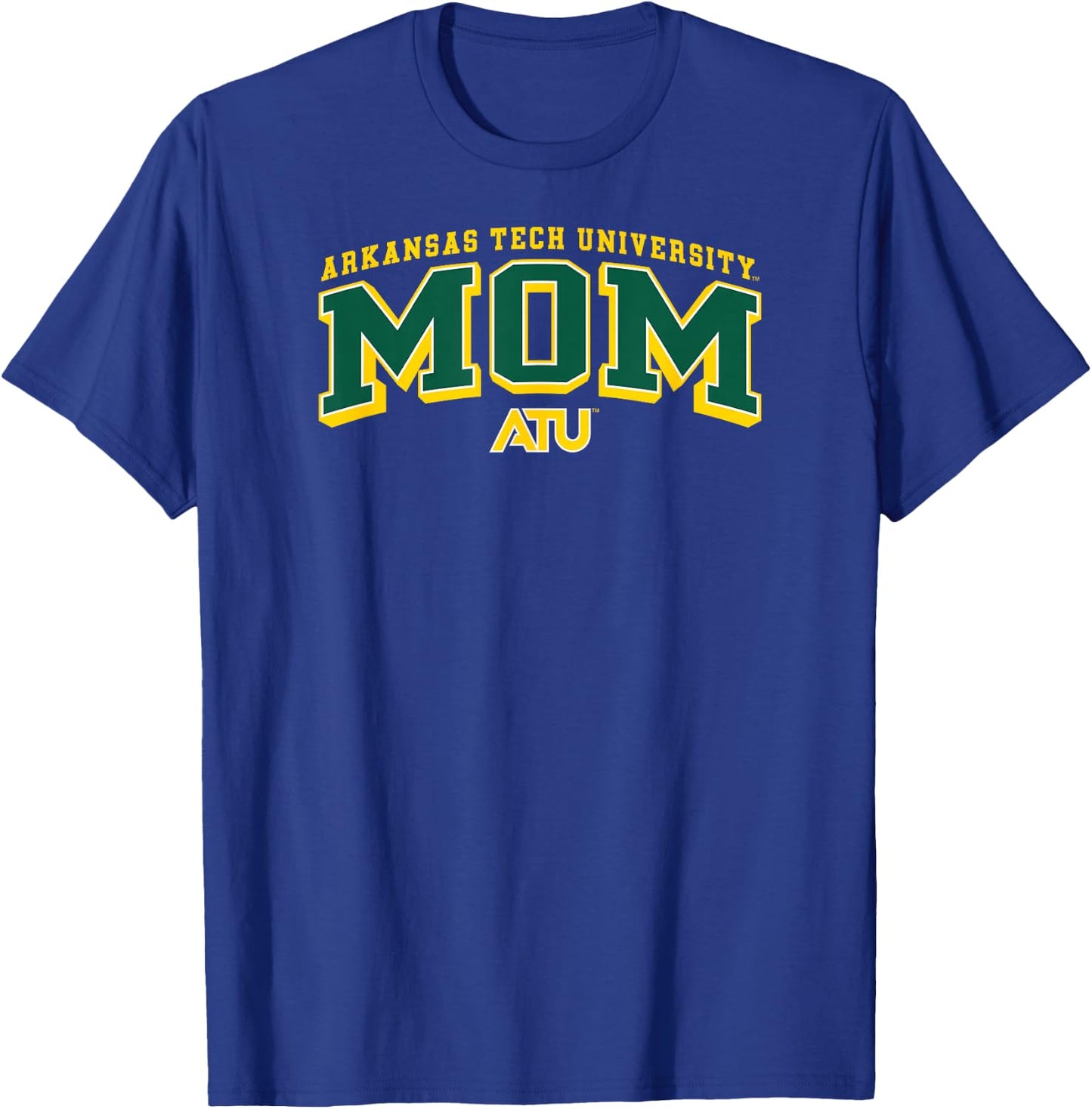 Arkansas Tech Wonder Boys Mom Arch Green Officially Licensed T-Shirt - T-Shirt | Royal