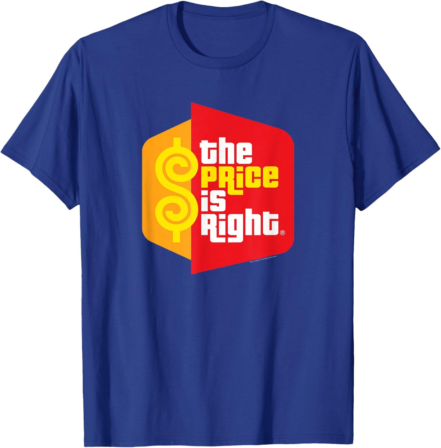 Price is Right - Original Logo T-Shirt - T-Shirt | Royal
