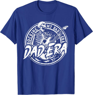 Rocking My Dad Era Funny Dad Father Daddy Era For T-Shirt - T-Shirt | Royal
