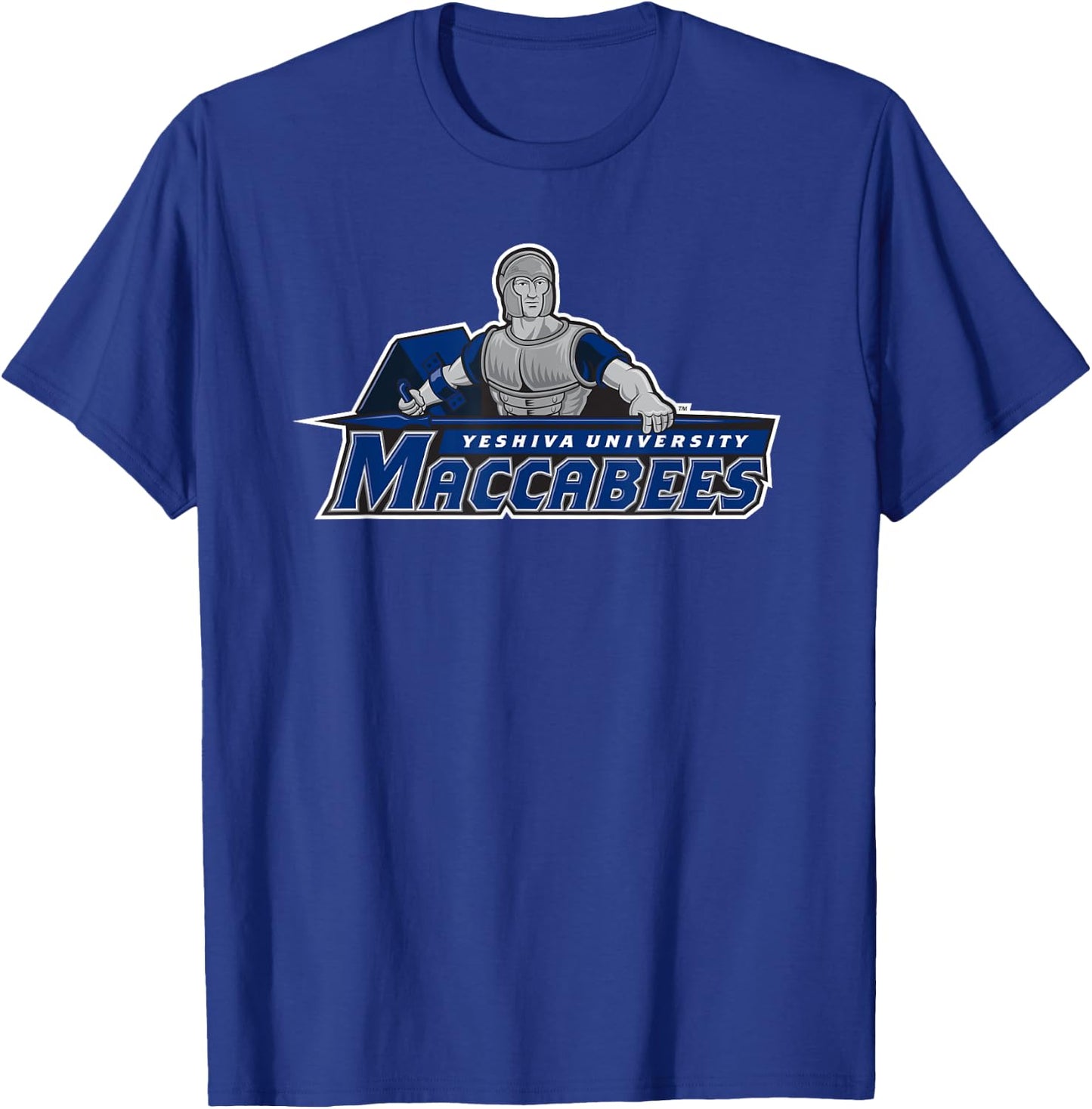 Yeshiva University Maccabees Logo T-Shirt - T-Shirt | Royal