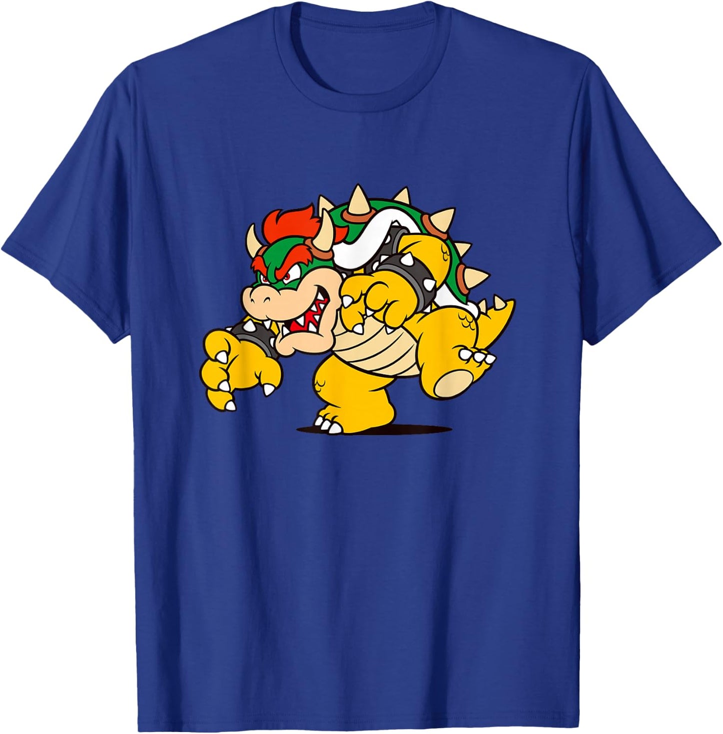 Super Mario Bowser Big Bad Classic Portrait T-Shirt - T-Shirt | Royal