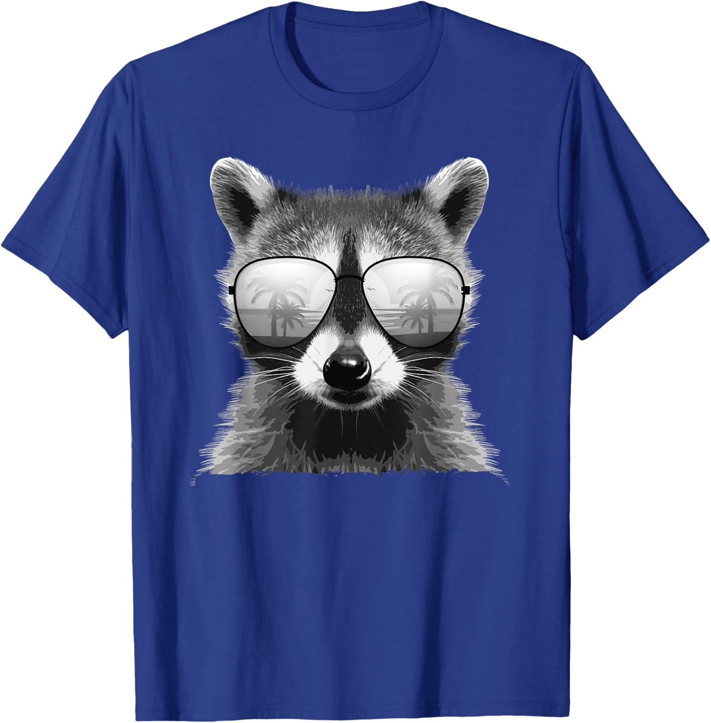 Funny Raccoon Art Women Kids Racoon Lover Raccoon T-Shirt - T-Shirt | Royal