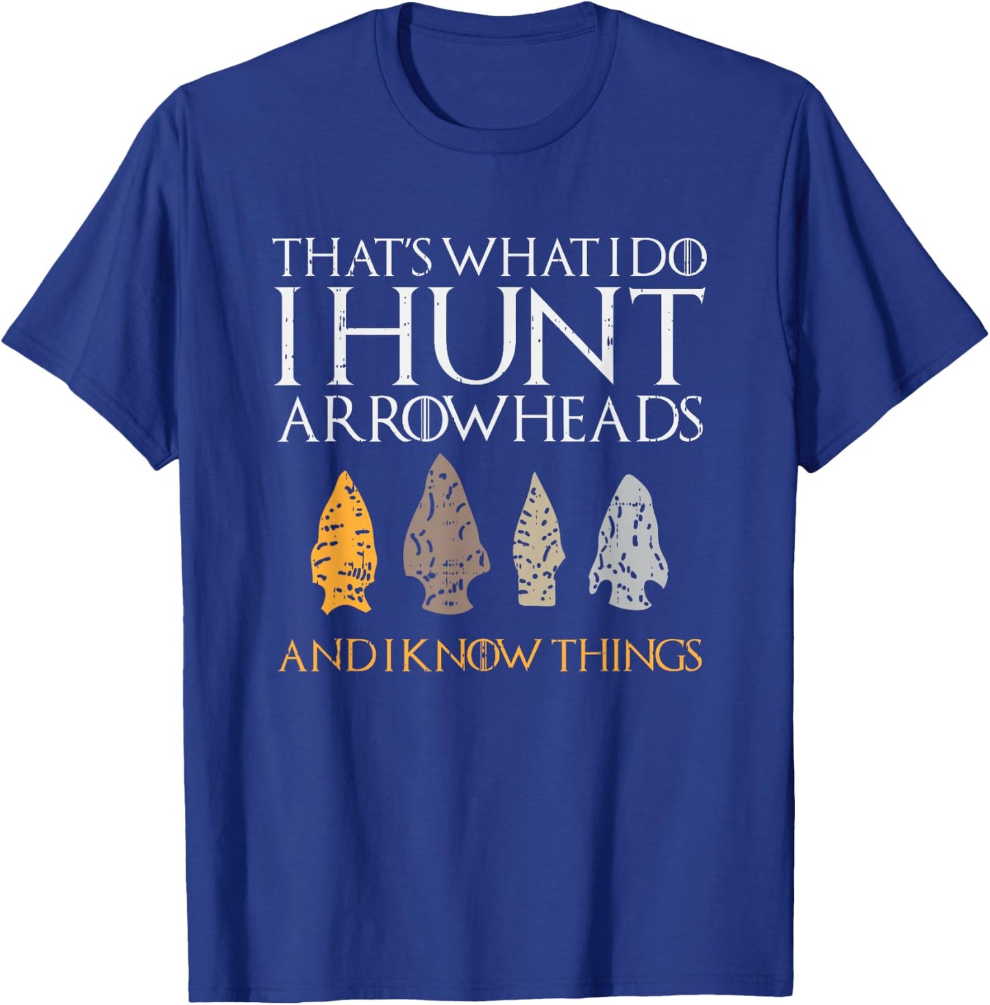 Arrowhead Hunting, Arrowhead, Arrowhead Hunter T-Shirt - T-Shirt | Royal