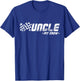 Uncle Pit Crew Race Car Birthday Family Racing T-Shirt - T-Shirt | Royal