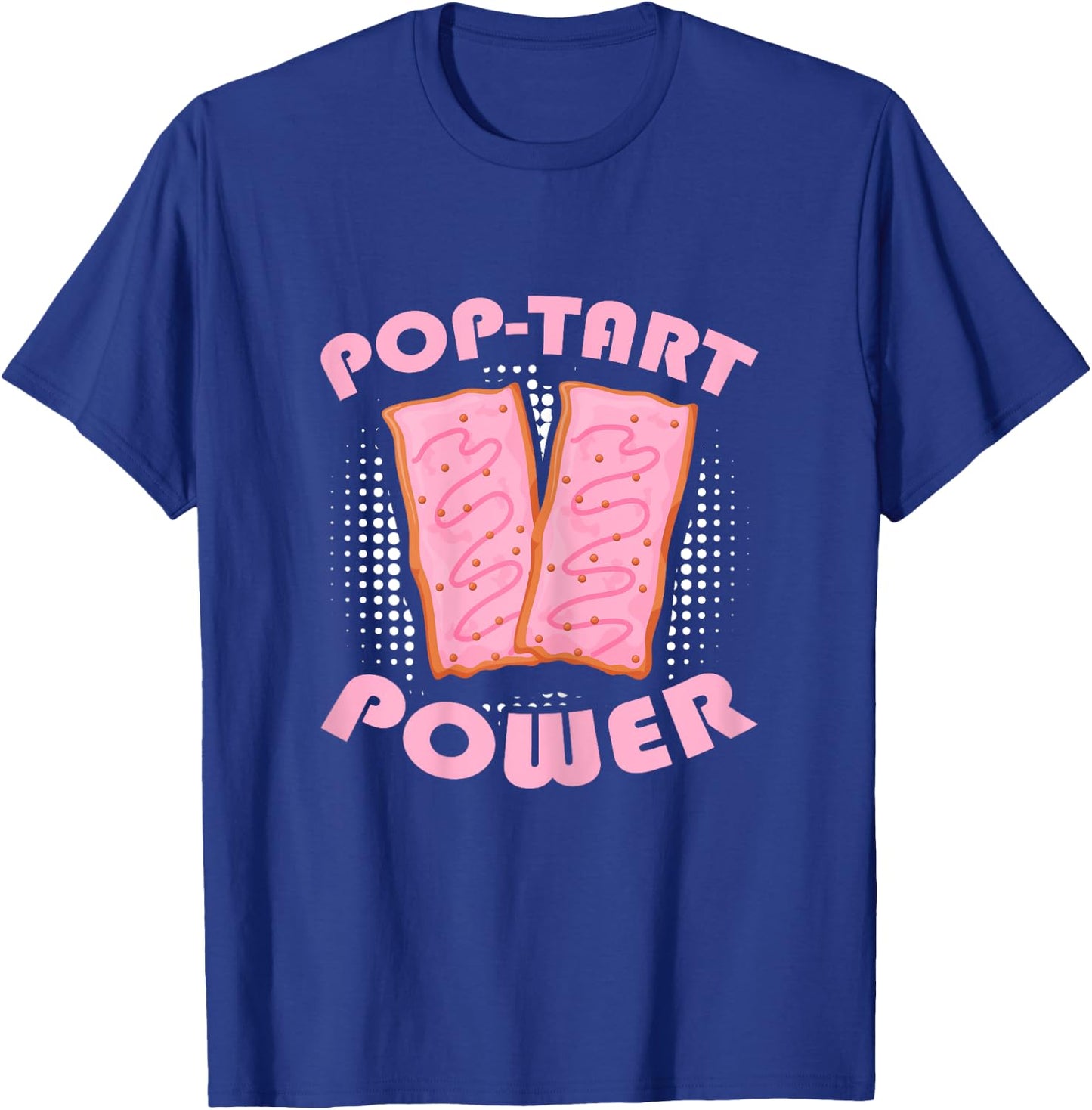 Pop-Tart Power Gym Workout Frosted Toaster Pastry T-Shirt - T-Shirt | Royal