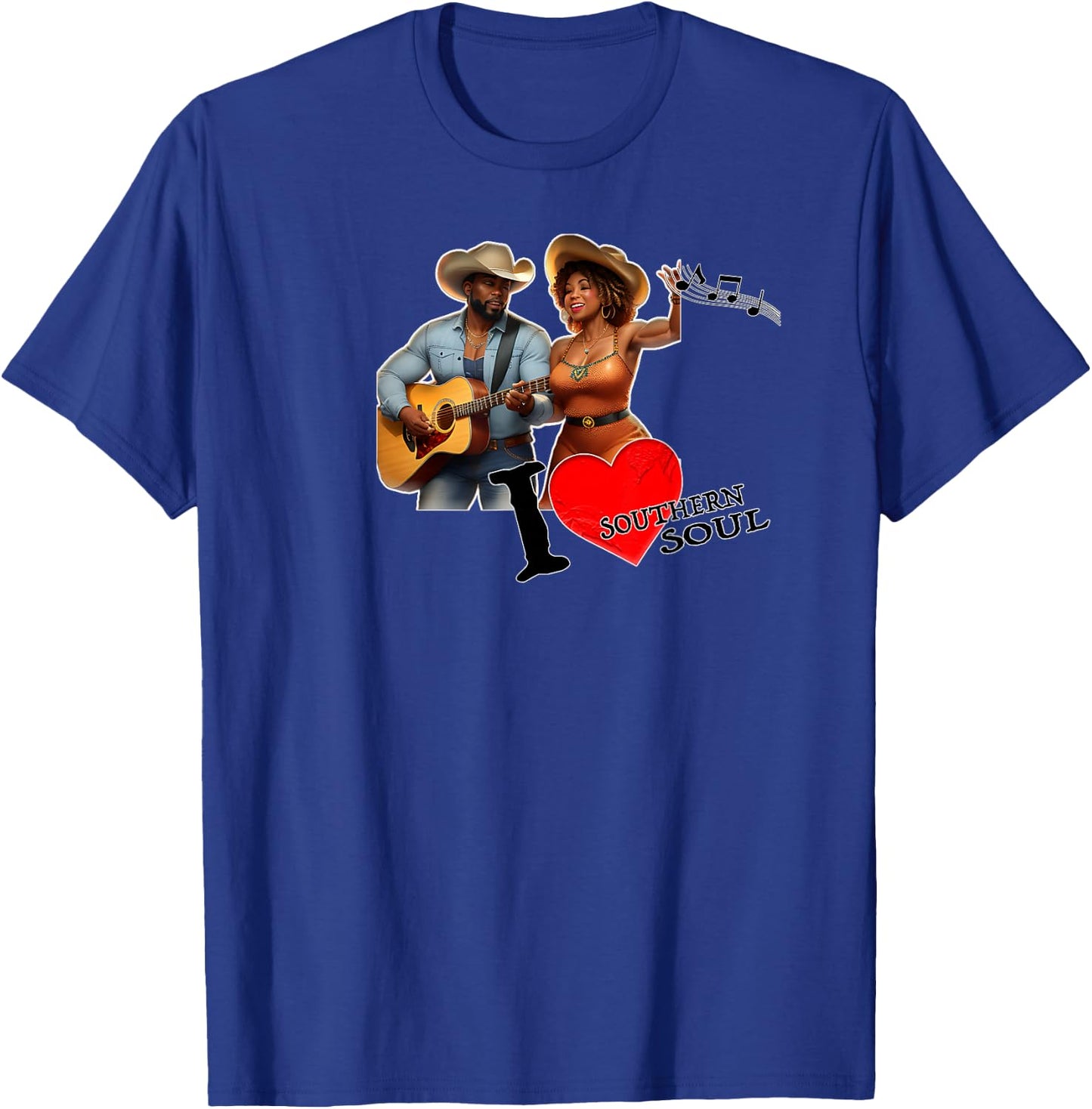 I Love Southern Soul T-Shirt - T-Shirt | Royal