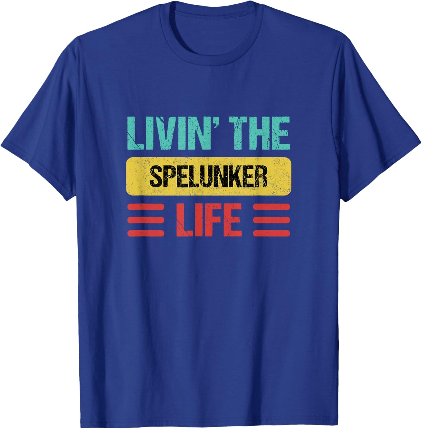 Spelunker T-Shirt - T-Shirt | Royal