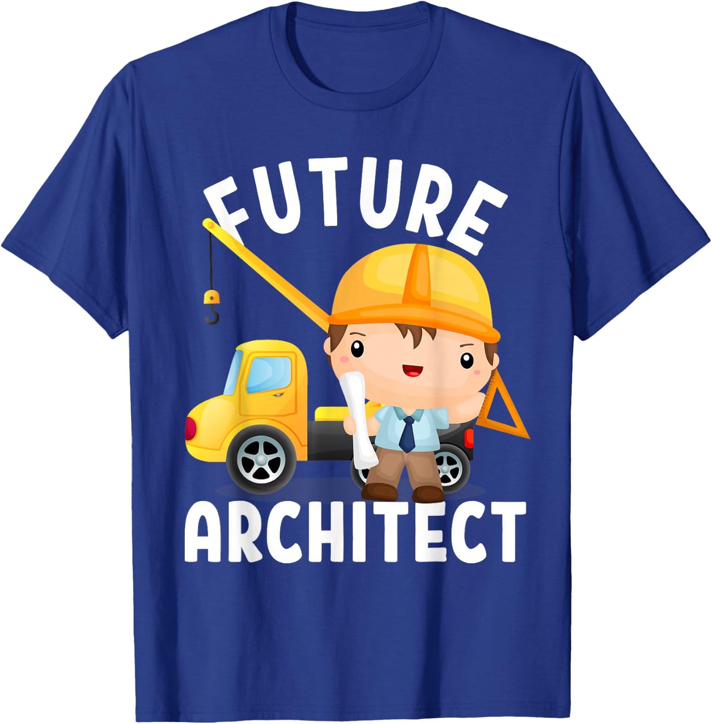 Future Architect Costume for Toddler Adults & Kids T-Shirt - T-Shirt | Royal