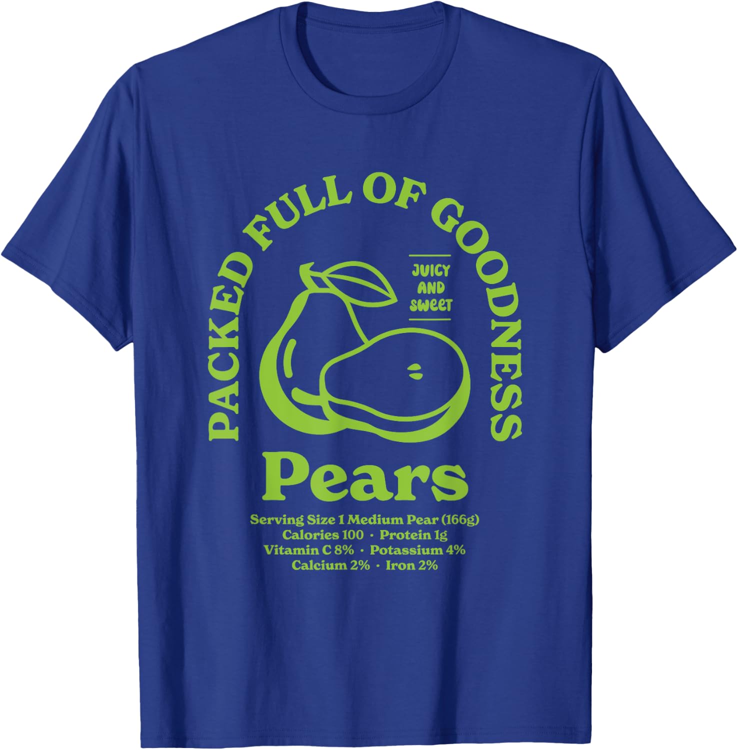Pears T-Shirt - T-Shirt | Royal