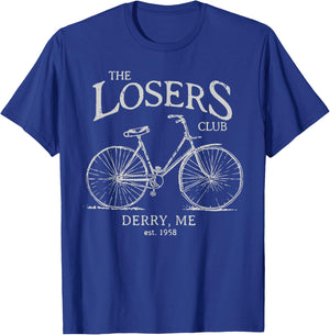 The Losers Club Horror Scary Movies Vintage Bike Halloween T-Shirt - T-Shirt | Royal