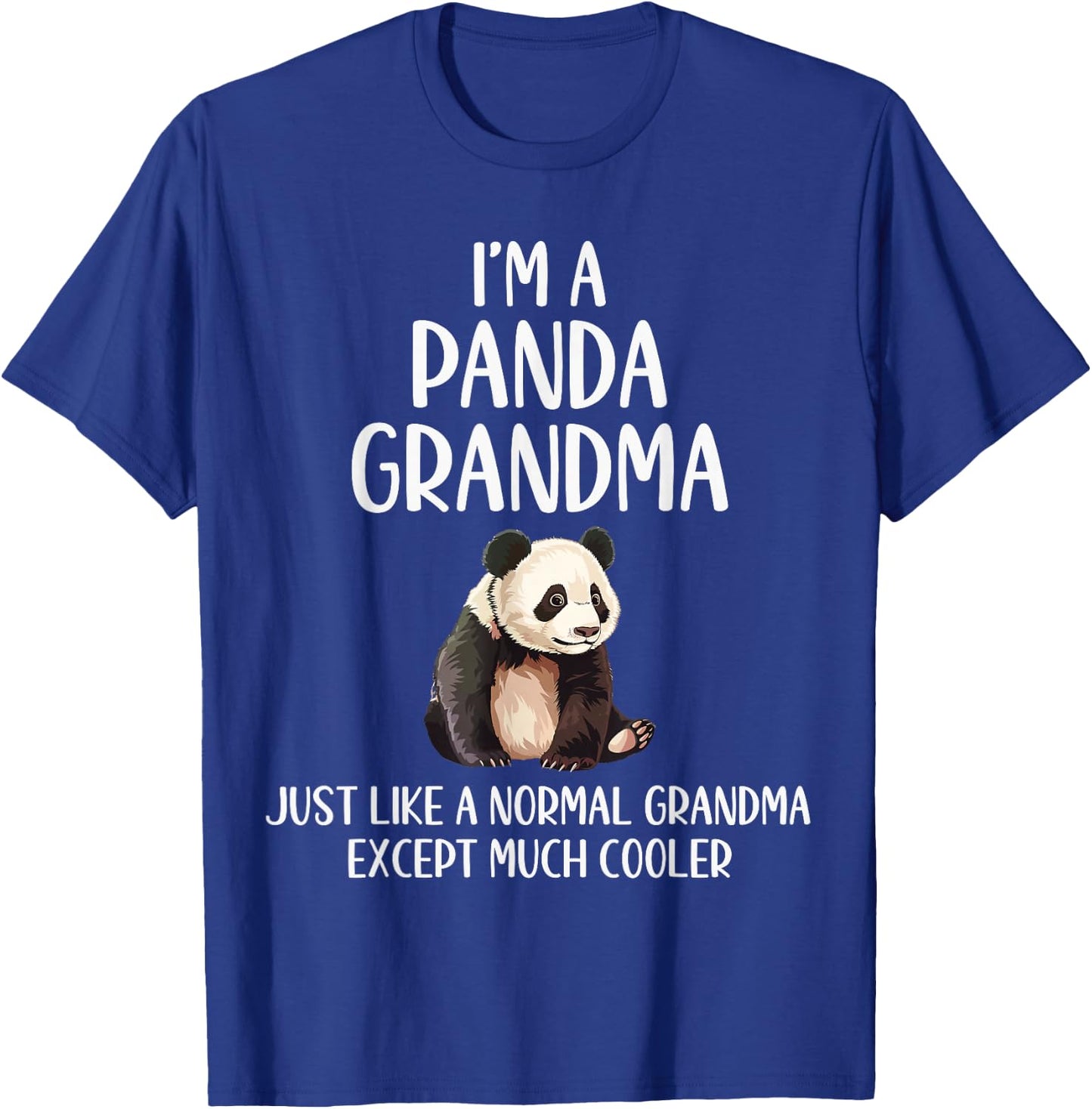 Panda Grandma Definition Funny Animals Lover Mothers Day T-Shirt - T-Shirt | Royal