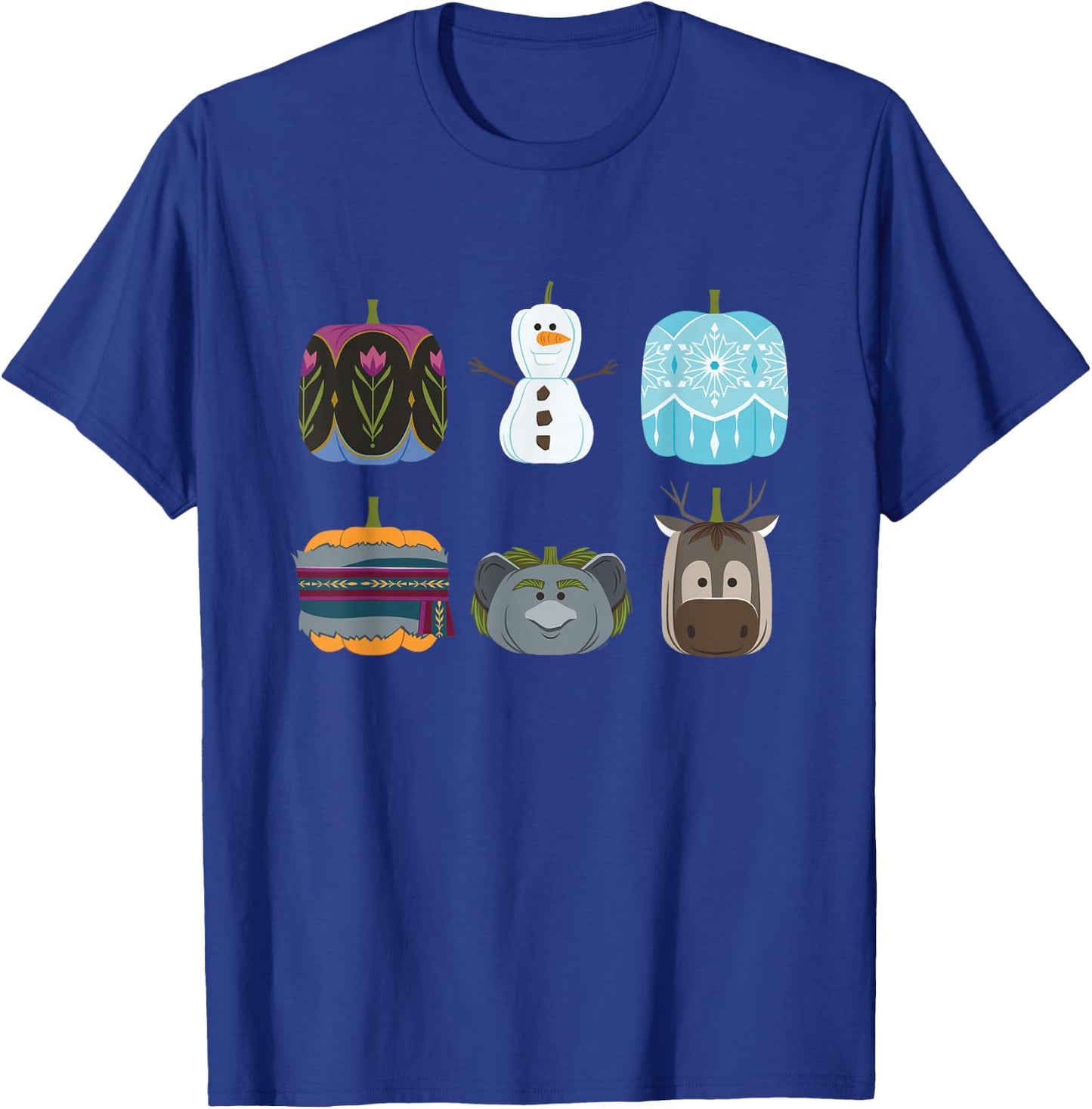 Disney Princess Frozen Pumpkins Autumn Elsa’s Fall Harvest T-Shirt - T-Shirt | Royal
