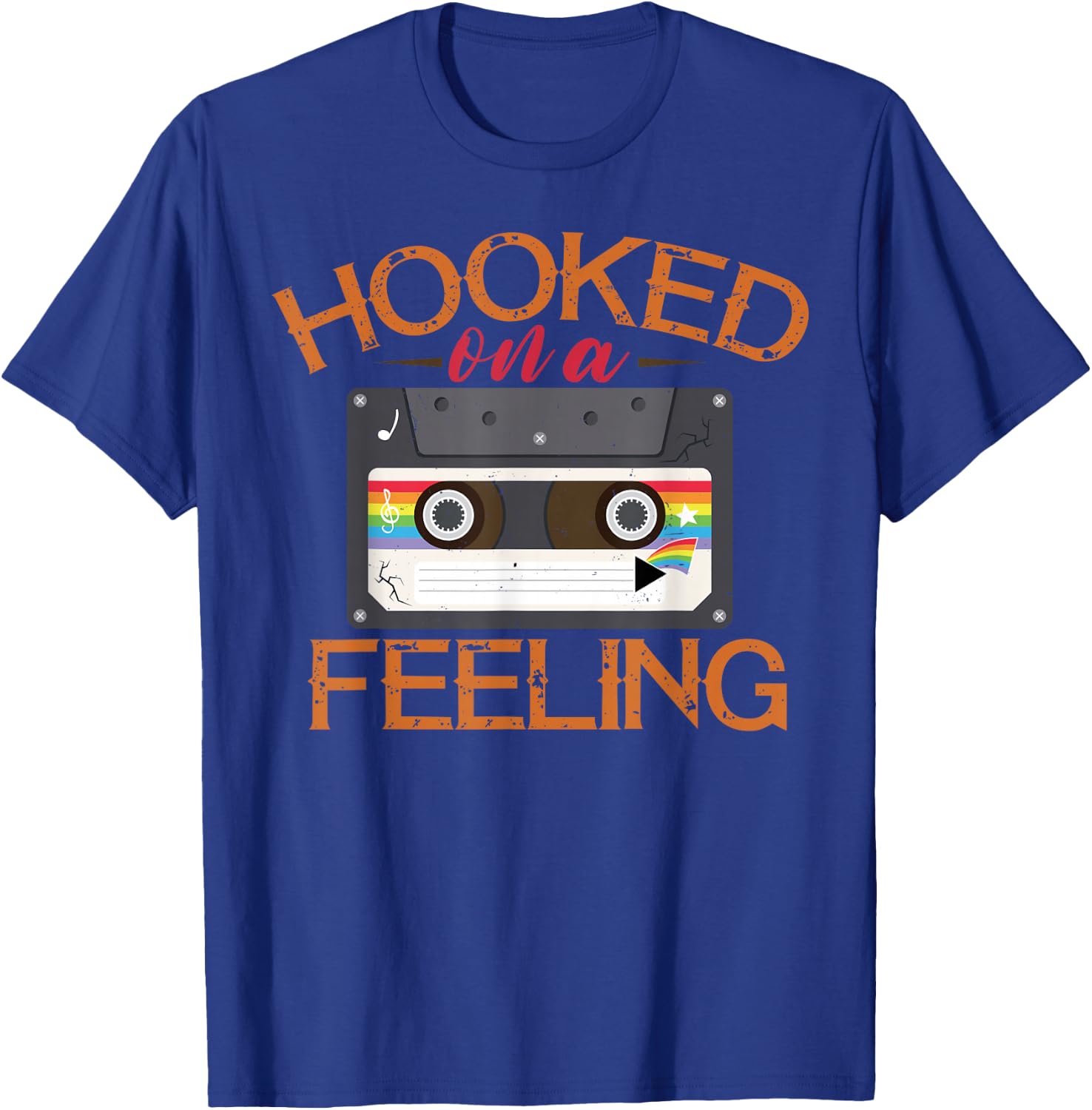 Hooked On Feeling Funny Hero Movie Song Costumed T-Shirt - T-Shirt | Royal